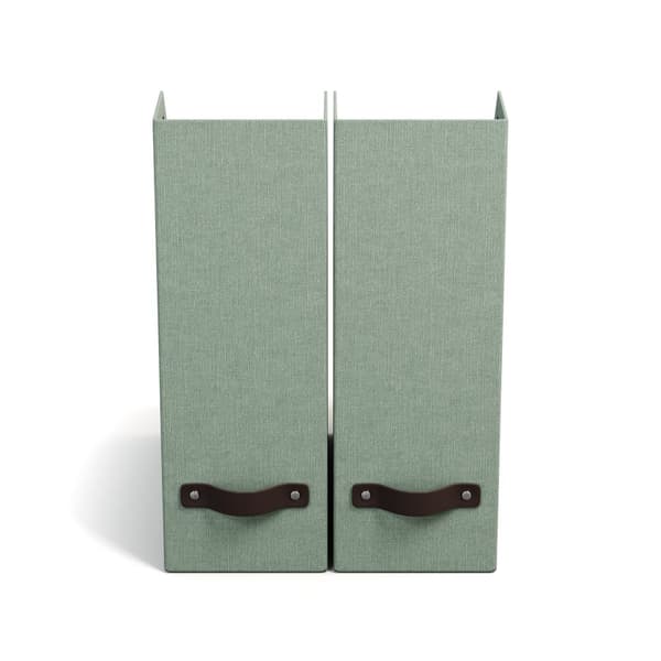 Tidsskriftssamlare William Soft Teal 2-pack Bigso