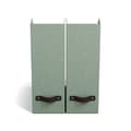 Miniatyrbillede 2 af 4: Tidsskriftssamlare William Soft Teal 2-pack Bigso