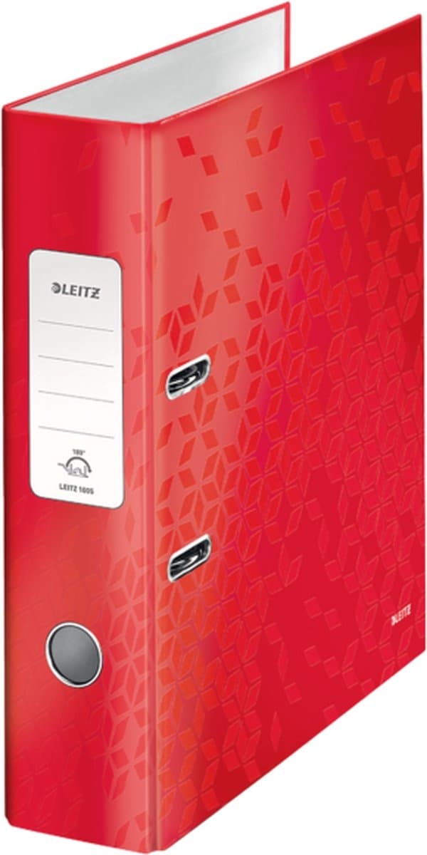 Leitz 180° WOW Gelamine Clay Folder - A4 - Röd