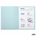 Miniatyrbild 1 av 4: Exacompta folder - undertröja - 410006E-BL - Paket med 100 FOREVER mappar i 220g återvunnet kort, ljusblå färg