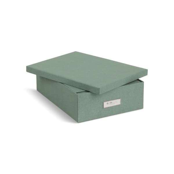 Stort kontoroppbevaringssett Soft Teal 5 deler Bigso Box of Sweden