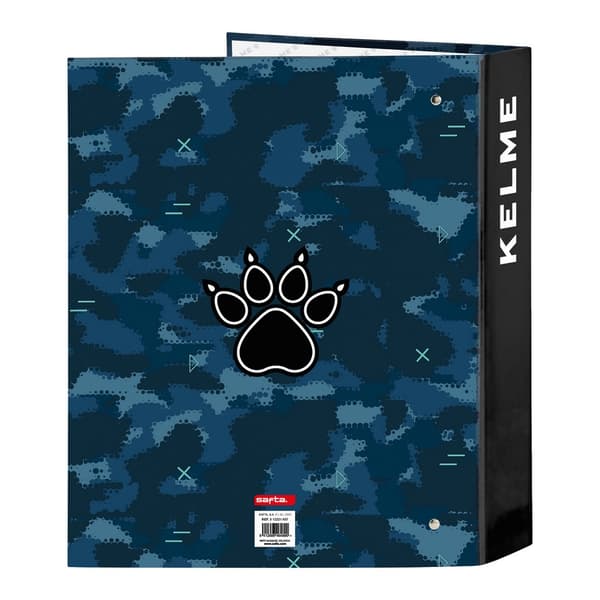 Ringpärm Kelme Break Svart Marinblå A4 (40 mm)