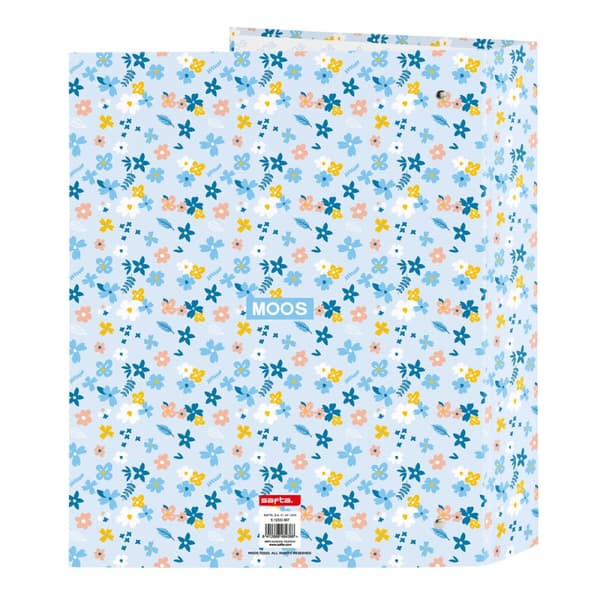 Rengaskansio Moos Lovely Sininen A4 27 x 33 x 6 cm