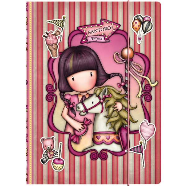 Kansio Gorjuss Carousel A4 Lohi (24.8 x 9 x 33.4 cm)