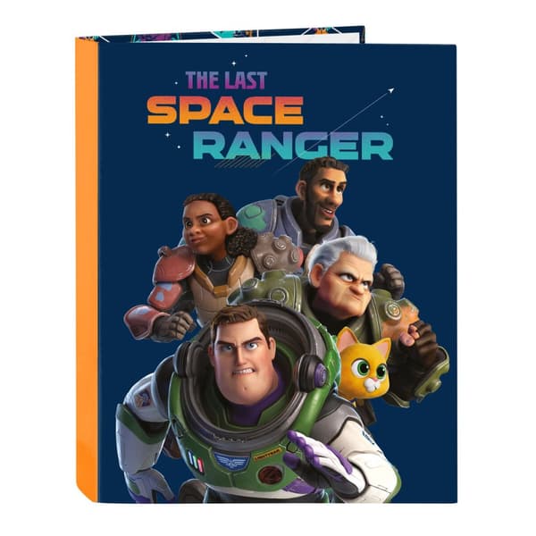 Rengaskansio Buzz Lightyear Laivastonsininen A4 (26.5 x 33 x 4 cm)