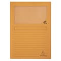 Miniatyrbillede 1 af 3: Set of Subfolders Exacompta Forever Orange A4 Gennemsigtigt vindue 100 Dele