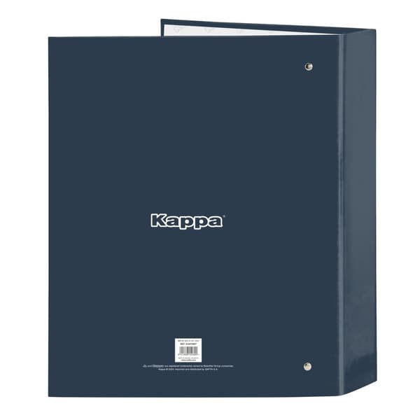 Ringpärm Kappa Dark navy Marinblå A4 27 x 33 x 6 cm