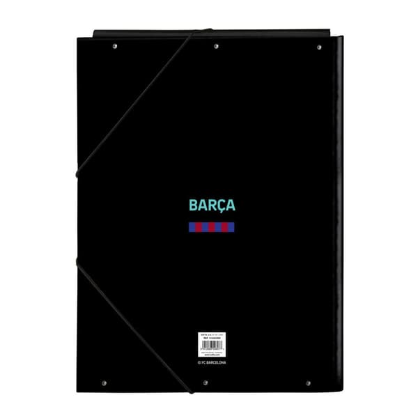 Folder F.C. Barcelona Svart A4