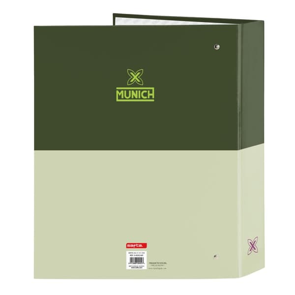 Rengaskansio Munich Bright khaki Vihreä A4 27 x 33 x 6 cm