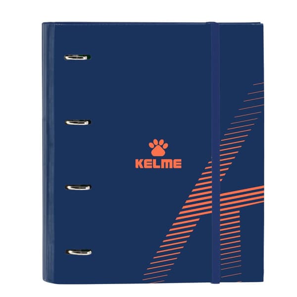 Ringpärm Kelme Navy blue Orange Marinblå (27 x 32 x 3.5 cm)