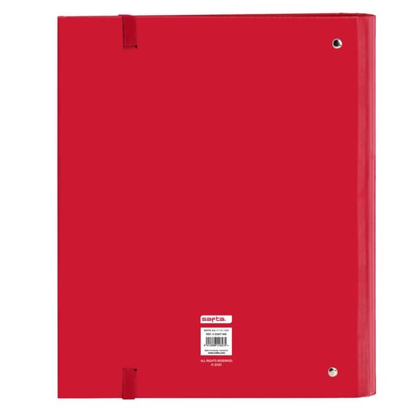 Ringpärm Safta Rojo Röd (27 x 32 x 3.5 cm)