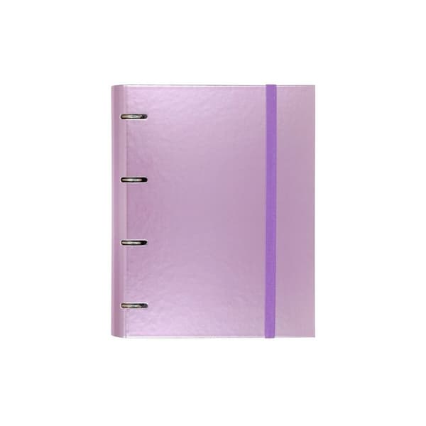 Ringpärm Carchivo Carpeblock Malva-färg A4