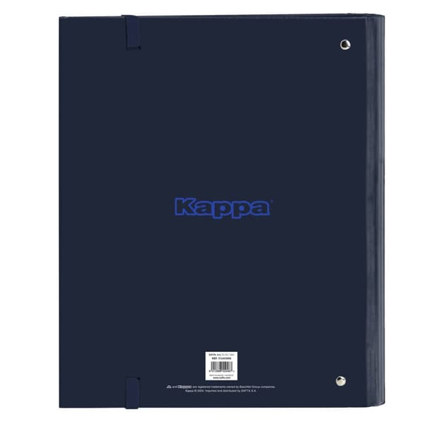 Ringpärm Kappa Blue night Marinblå 27 x 32 x 3.5 cm