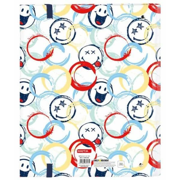 Ringbind Smiley 512090666 Multifarvet (27 x 32 x 3.5 cm)