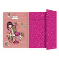 Miniatyrbillede 2 af 2: Folder Gorjuss Carousel A4 Laksefarvet (24.8 x 9 x 33.4 cm)