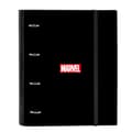 Miniatyrbillede 1 af 2: Ringbind Marvel Sort (27 x 32 x 3.5 cm)