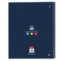 Miniatyrbillede 2 af 2: Ringbind Benetton Love Marineblå (27 x 32 x 3.5 cm)