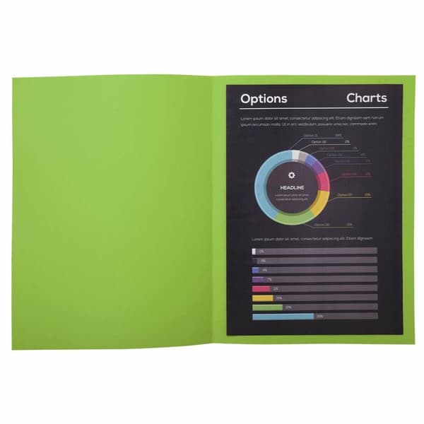 Undermappe Exacompta Rock's Mint A4 100 Deler