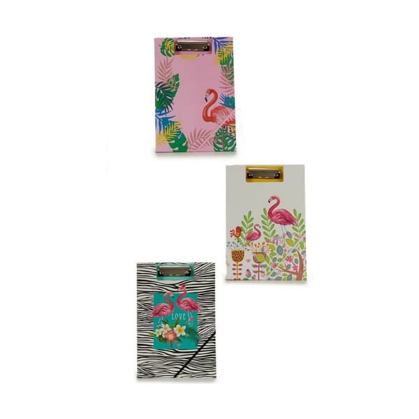 Mappe Pincello AR1810158 A4 Klemme Rosa flamingo (12 enheter)