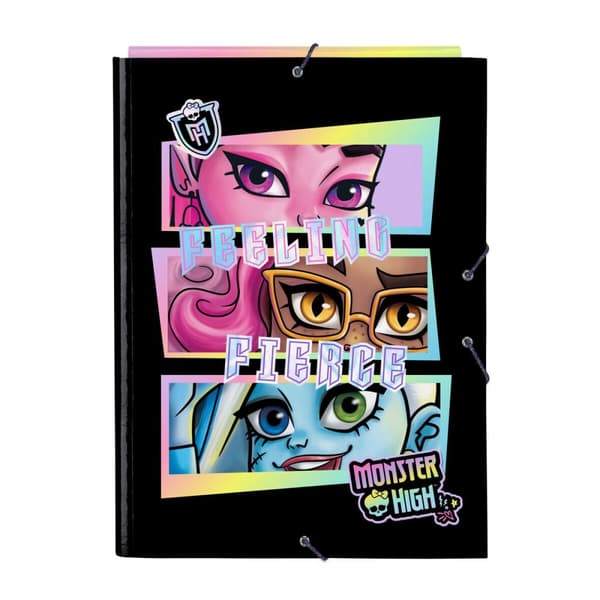 Mappe Monster High Creep Svart A4