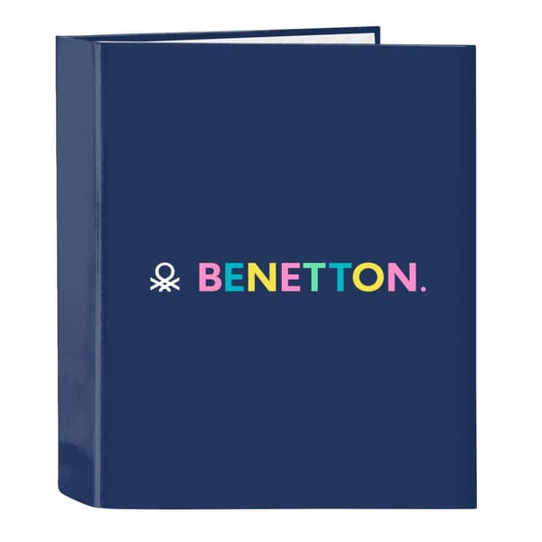 Ringperm Benetton Cool Marineblå A4 27 x 33 x 6 cm