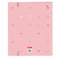 Miniatyrbilde 2 av 2: Ringperm Glow Lab Hearts Erstatter (100 Ark) A4