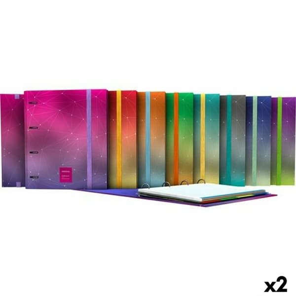 Rengaskansio Grafoplas Violetti A4 (2 osaa)