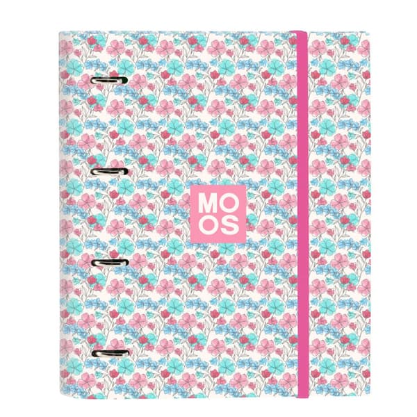 Ringpärm Moos Flores Multicolour 27 x 32 x 3.5 cm
