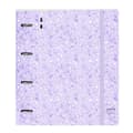 Miniatyrbillede 1 af 3: Ringbind Safta Light purple flowers Lilla 27 X 32 X 4 cm