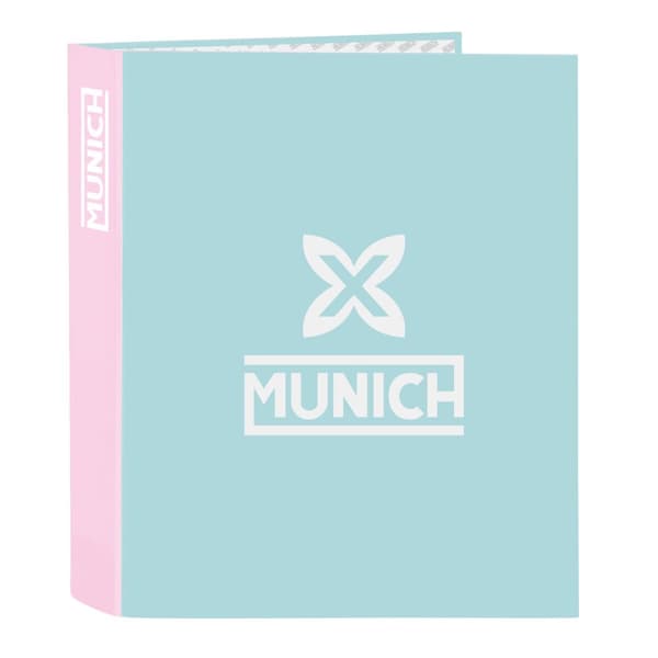 Ringperm Munich Heaven Himmelblå A4 27 x 33 x 6 cm