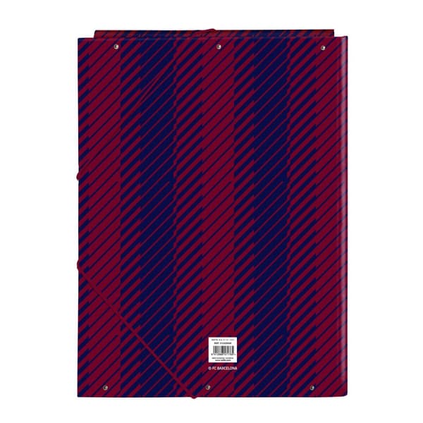 Sorteringsmapp F.C. Barcelona 24/25 Rödbrun Marinblå A4 26 x 33.5 x 2.5 cm