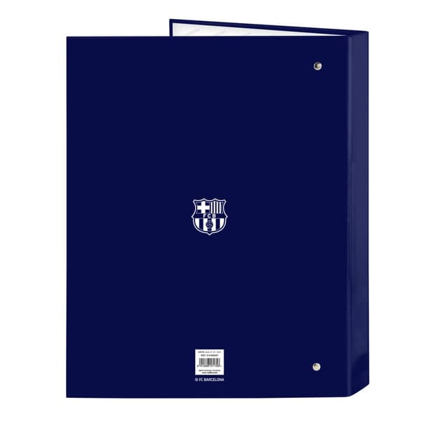 Ringpärm F.C. Barcelona 24/25 Rödbrun Marinblå A4 26.5 x 33 x 4 cm