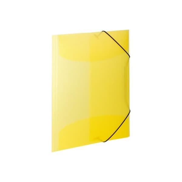 HERMA Mapp med 3 flikar A3 transparent gul