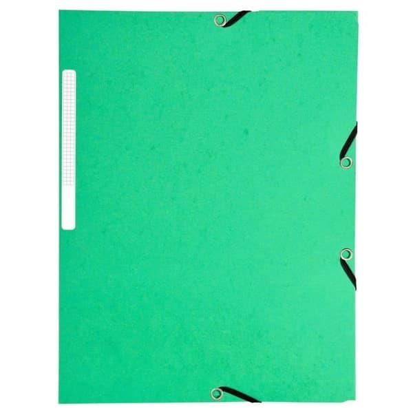 Marmorerade kortmappar - EXACOMPTA - Set med 7+3 - Diverse - Gul - 21 x 29,7 (A4)