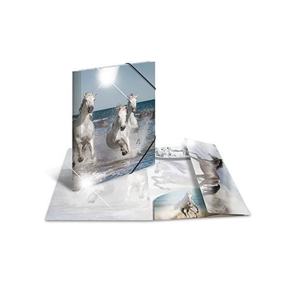 Plastmapp DIN A3 med hästmotiv, ritbord 1 st