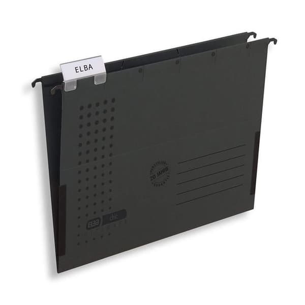 Set med 5 hängfiler Chic ULTIMATE A4 antracit