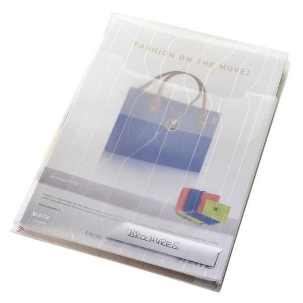 LEITZ kilmapp - Transparent - Kapacitet 150 ark - 223 x 4 x 313 mm