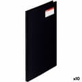 Miniatyrbillede 1 af 2: Folder Esselte Sort PVC A4 (10 enheder)