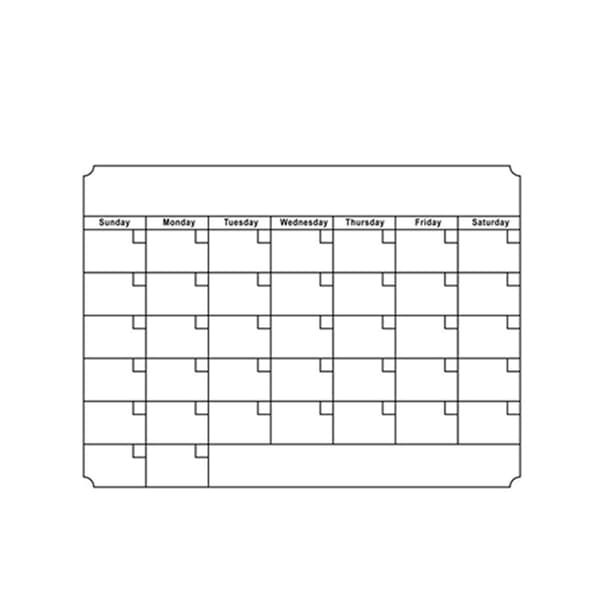 INF Magnetic Weekly Planner Board