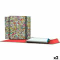 Miniatyrbild 1 av 2: Ringpärm Grafoplas Carpeplús Icons Multicolour A4 (2 antal)
