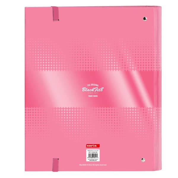 Ringpärm BlackFit8 Glow up A4 Rosa (27 x 32 x 3.5 cm)