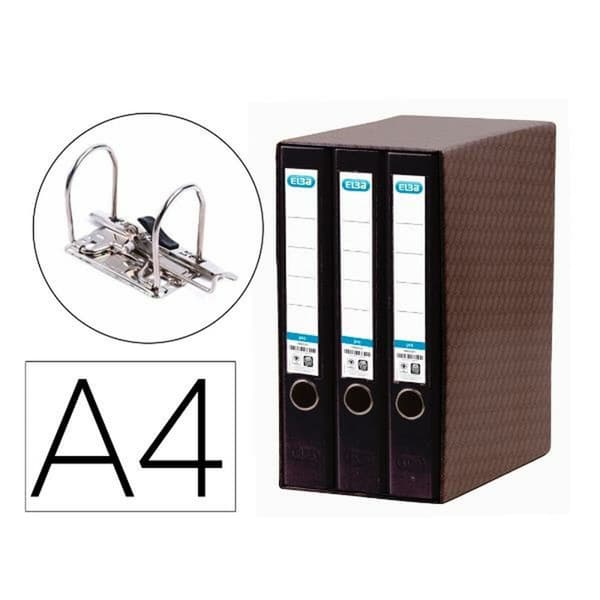 Ringpärm Elba 100580060 Svart A4 3 antal