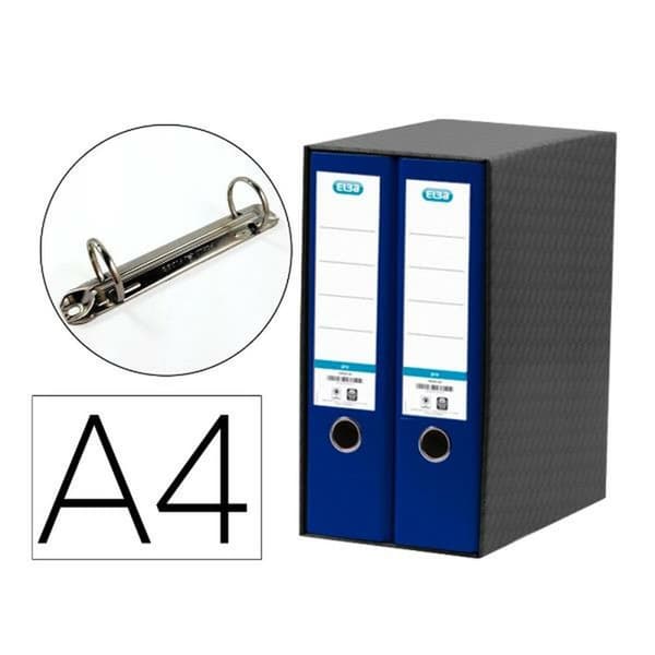 Ringpärm Elba 100580050 Blå A4 2 antal