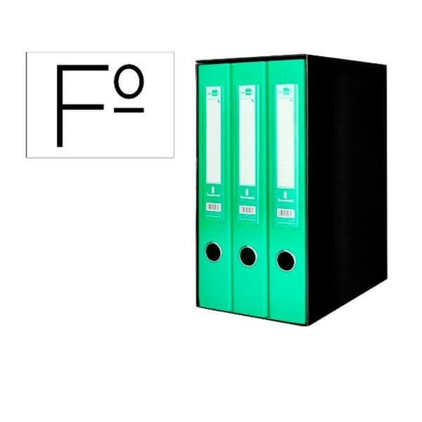 Filbox Liderpapel MD36 Grön A4 (3 antal)