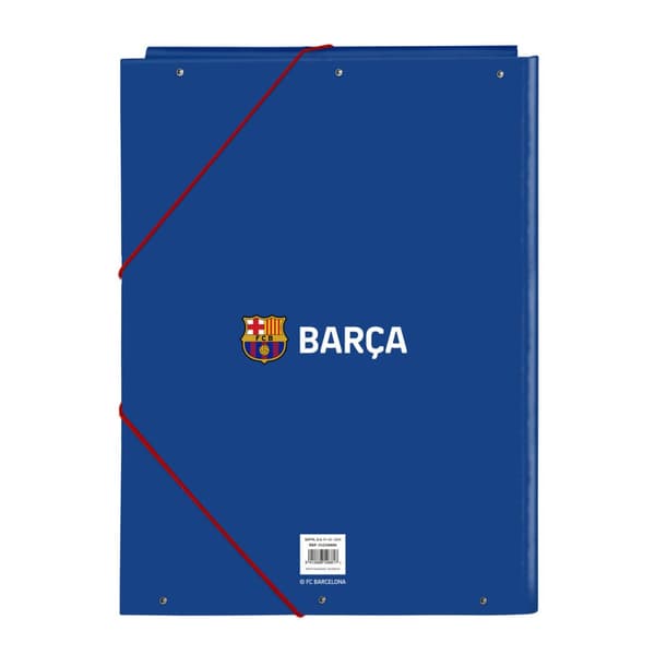 Folder F.C. Barcelona Blå Rödbrun A4