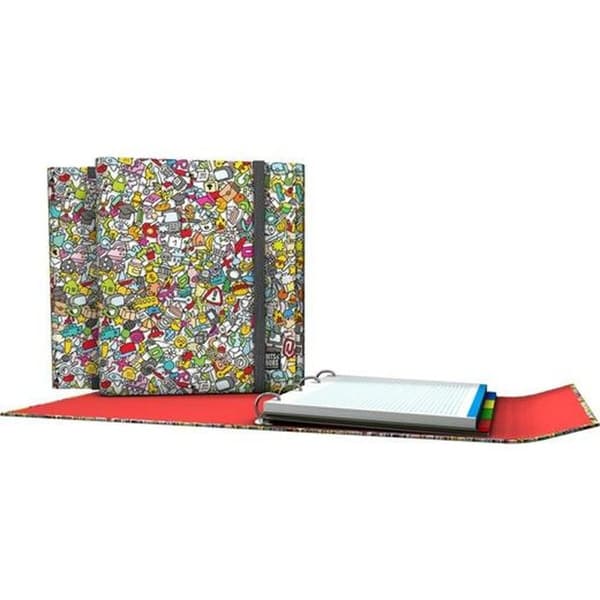 Rengaskansio Grafoplas Carpeplús Icons Monivärinen A4 (2 osaa)