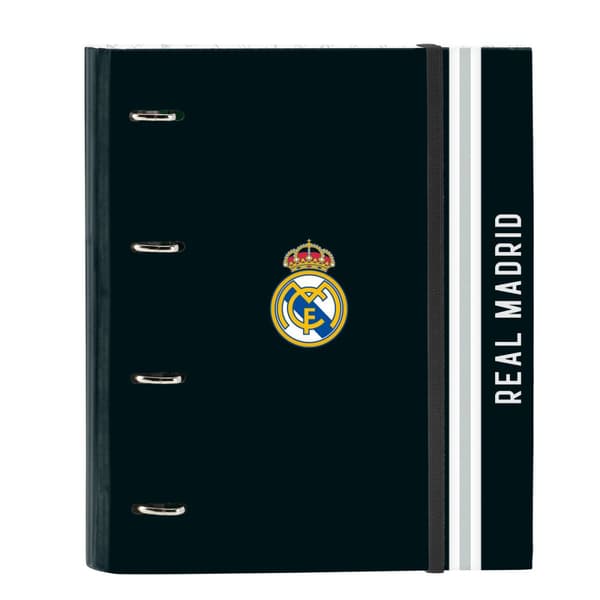 Rengaskansio Real Madrid C.F. Valkoinen Harmaa 27 x 32 x 3.5 cm