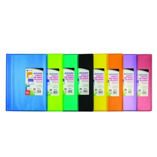 Organiseringsmappe Carchivo Carchiplás-Book Svart Din A4