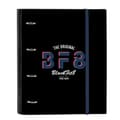 Miniatyrbillede 1 af 2: Ringbind BlackFit8 Urban A4 Sort Marineblå (27 x 32 x 3.5 cm)