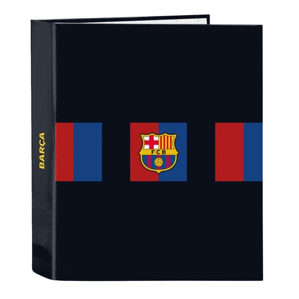Ringpärm F.C. Barcelona Rödbrun Marinblå A4 27 x 33 x 6 cm